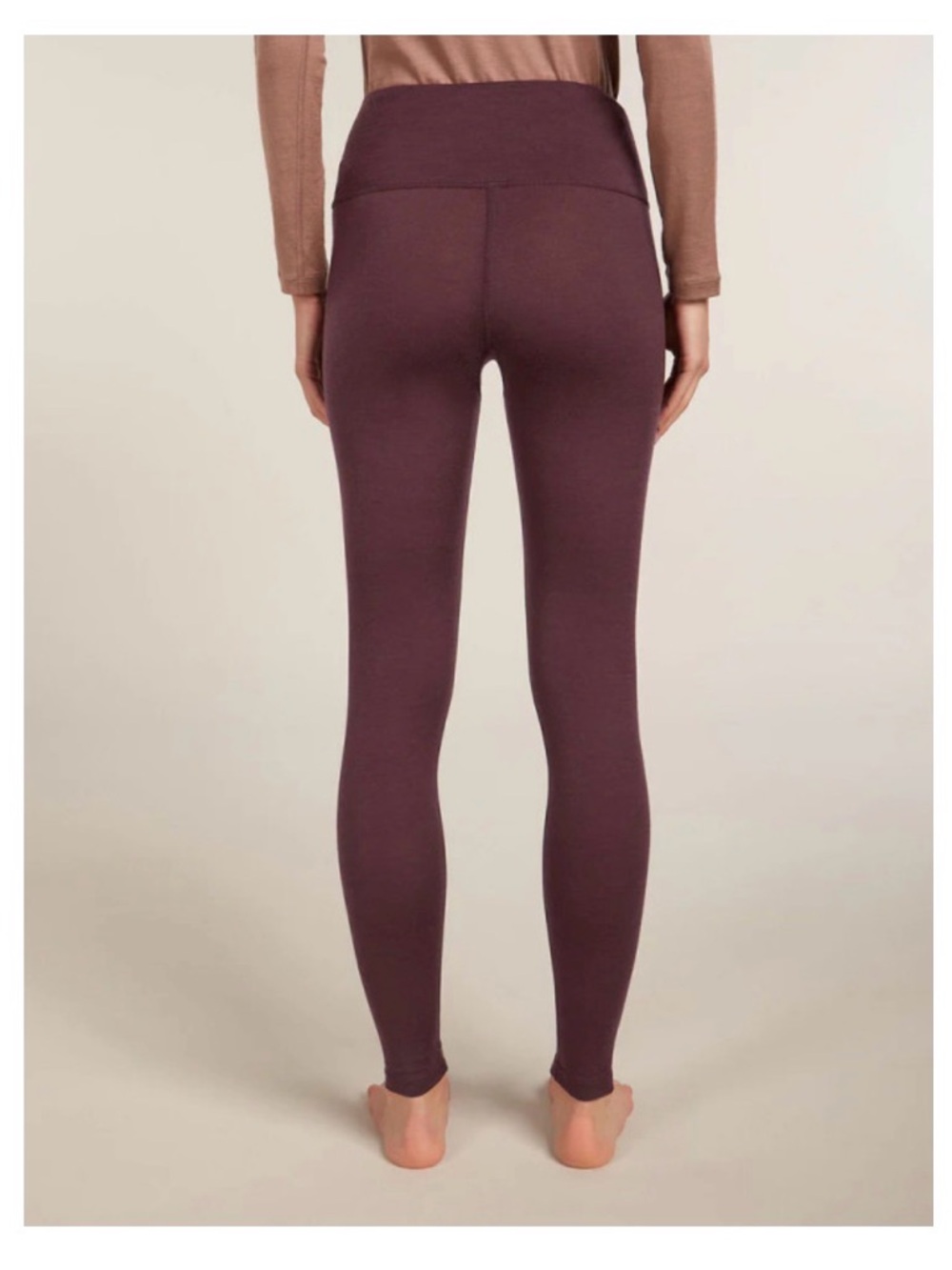 ICEBREAKER WOMEN'S MERINO 200 OASIS HIGH RISE THERMAL LEGGINGS - Picture 2 of 6